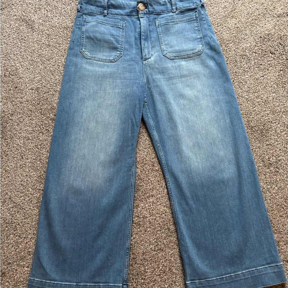 Maeve ‘The Colette’ Wide-Leg Jeans – Size 33